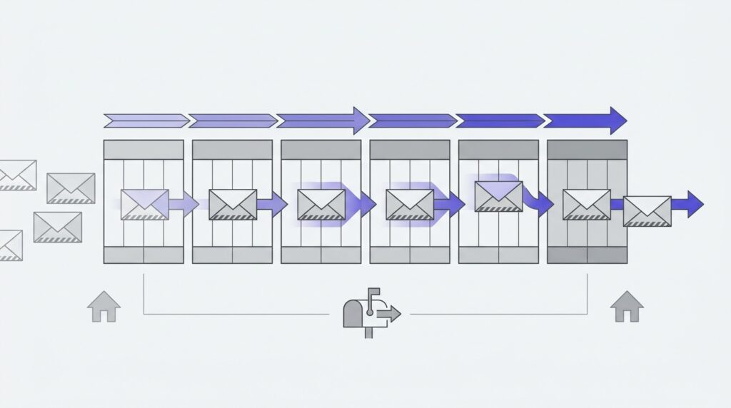 Nachsendeauftrag der Deutschen Post mit Preisen und Ausschlüssen