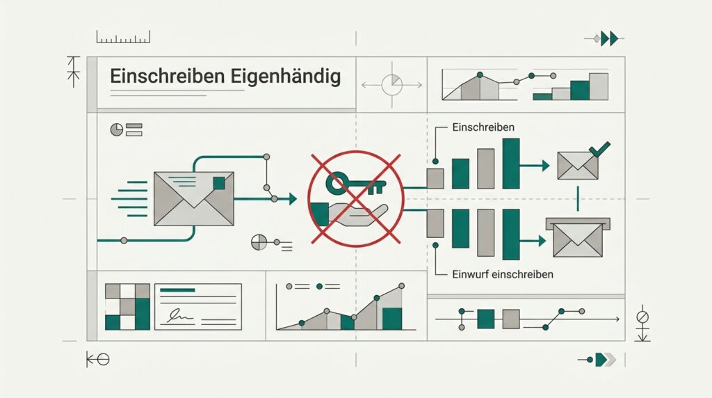 Einschreiben Eigenhändig und die heute verfügbaren Varianten